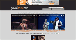 Desktop Screenshot of gimmesound.com